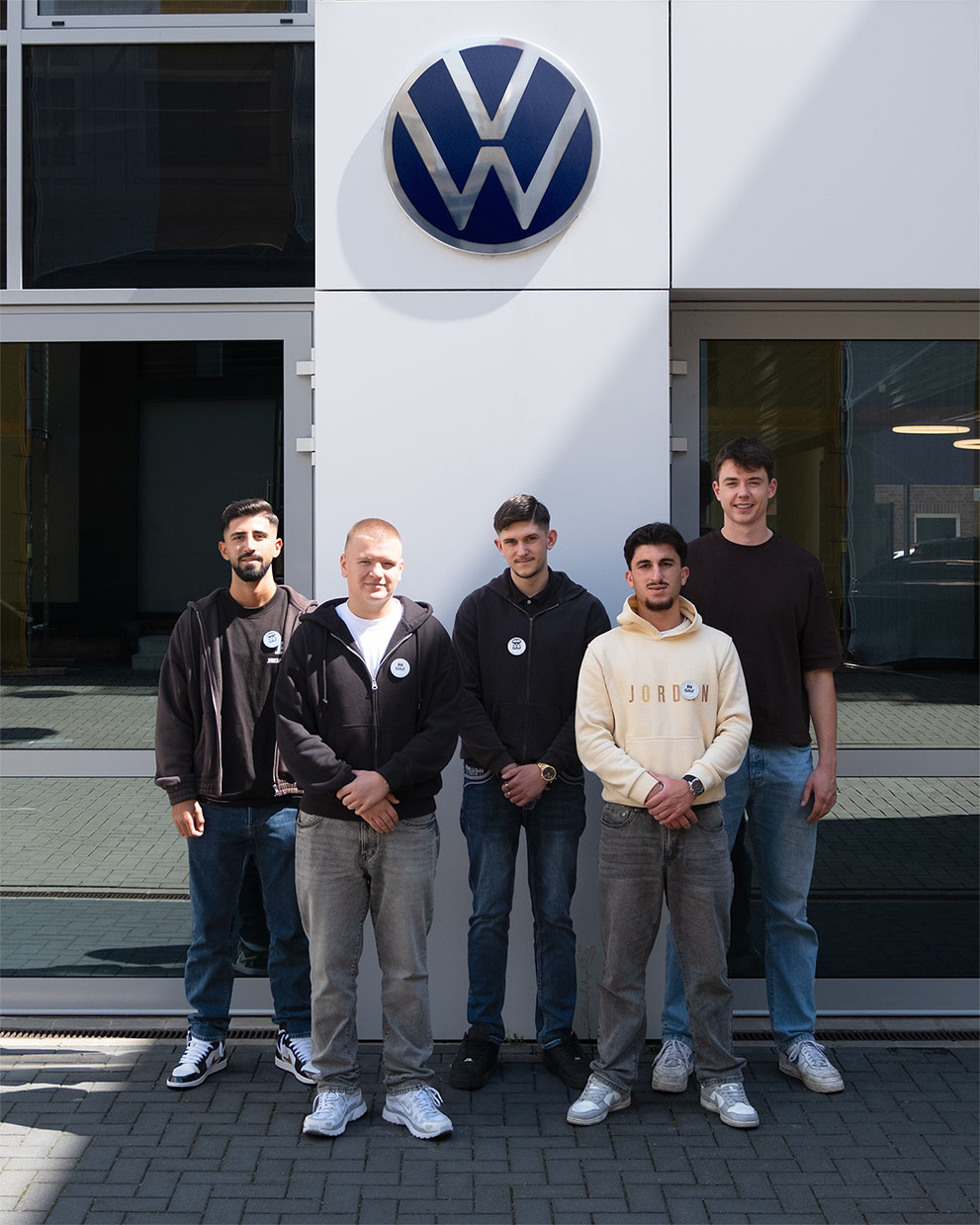 Unsere neuen Azubis für das Jahr 2025.