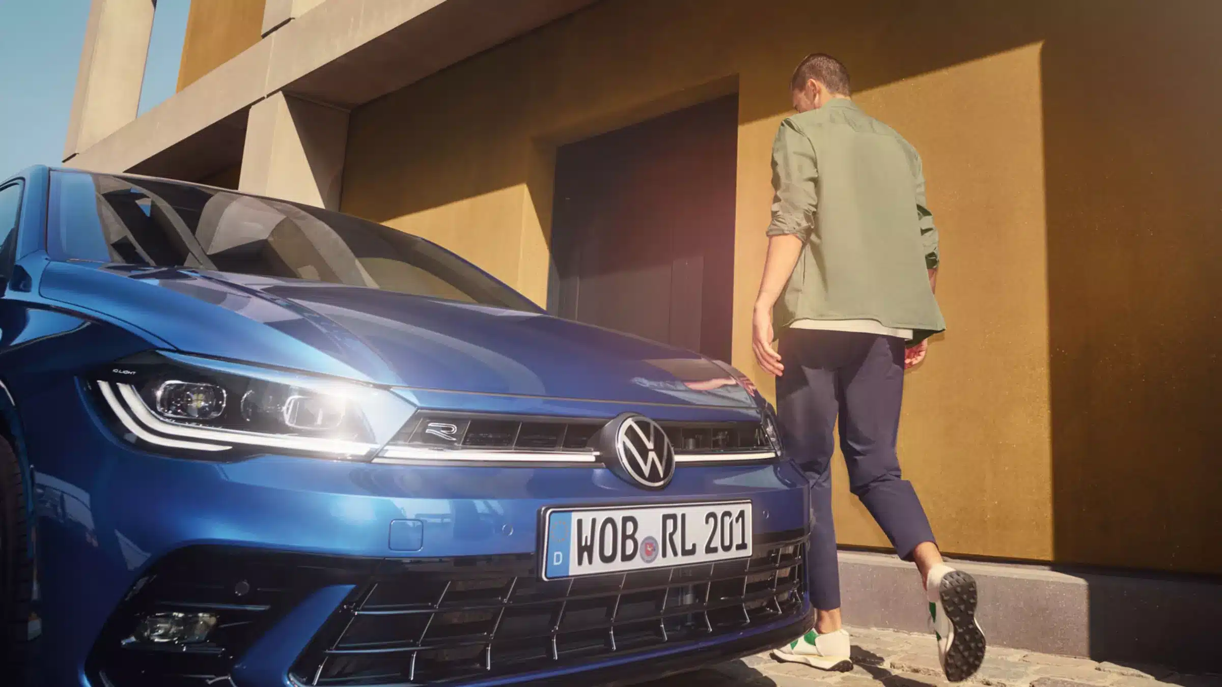 VW Polo R-Line – Front mit R-Line-Stoßfänger