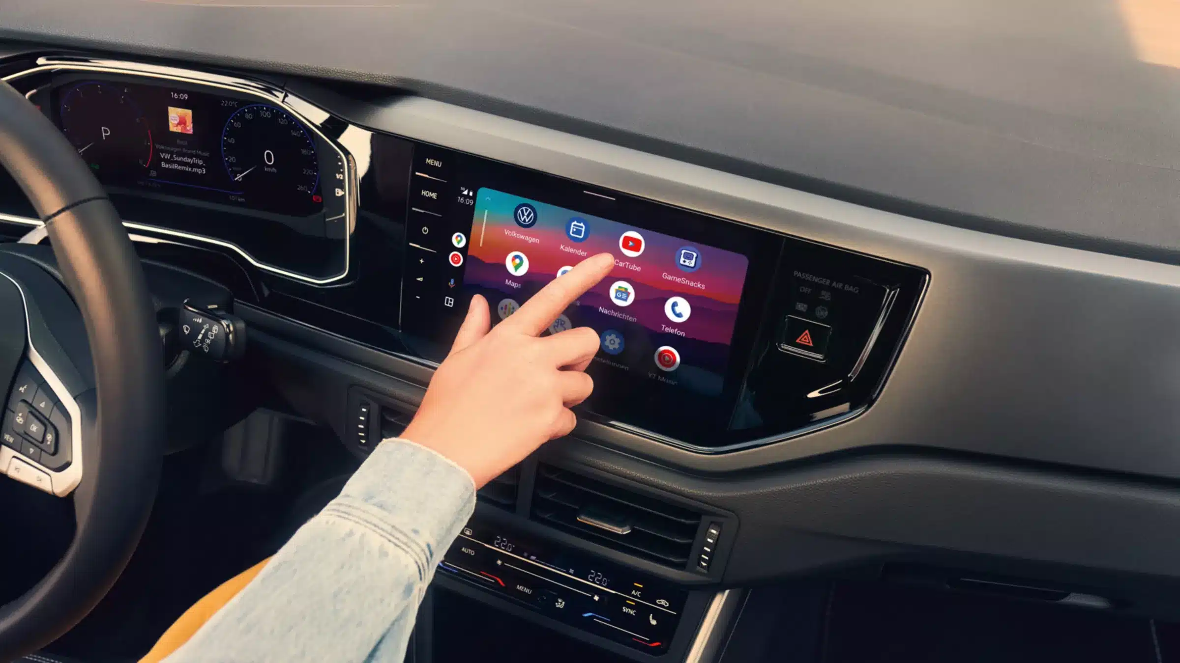 VW Polo R-Line – Infotainment mit App-Connect