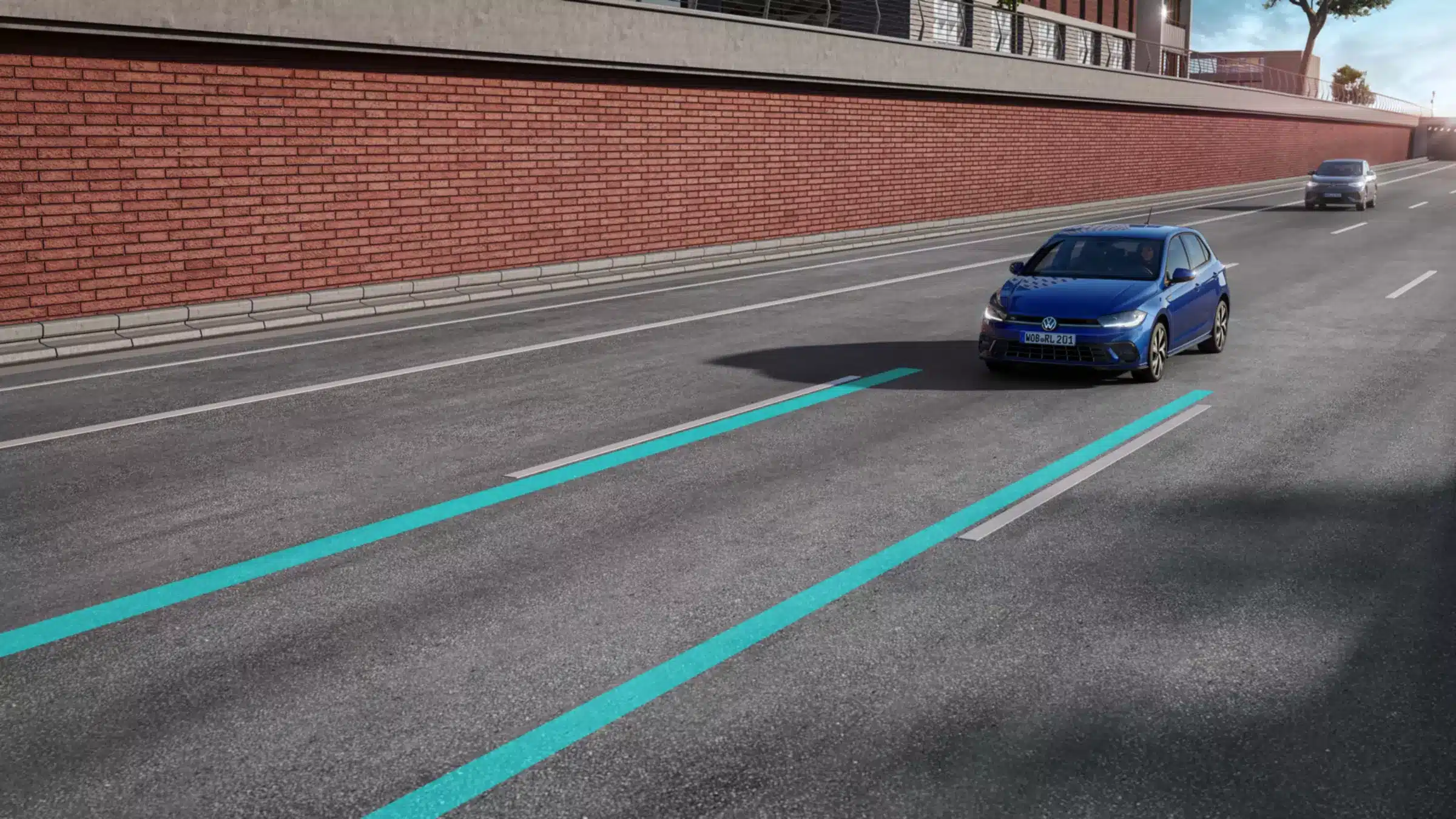 VW Polo R-Line – Spurhalteassistent Lane Assist